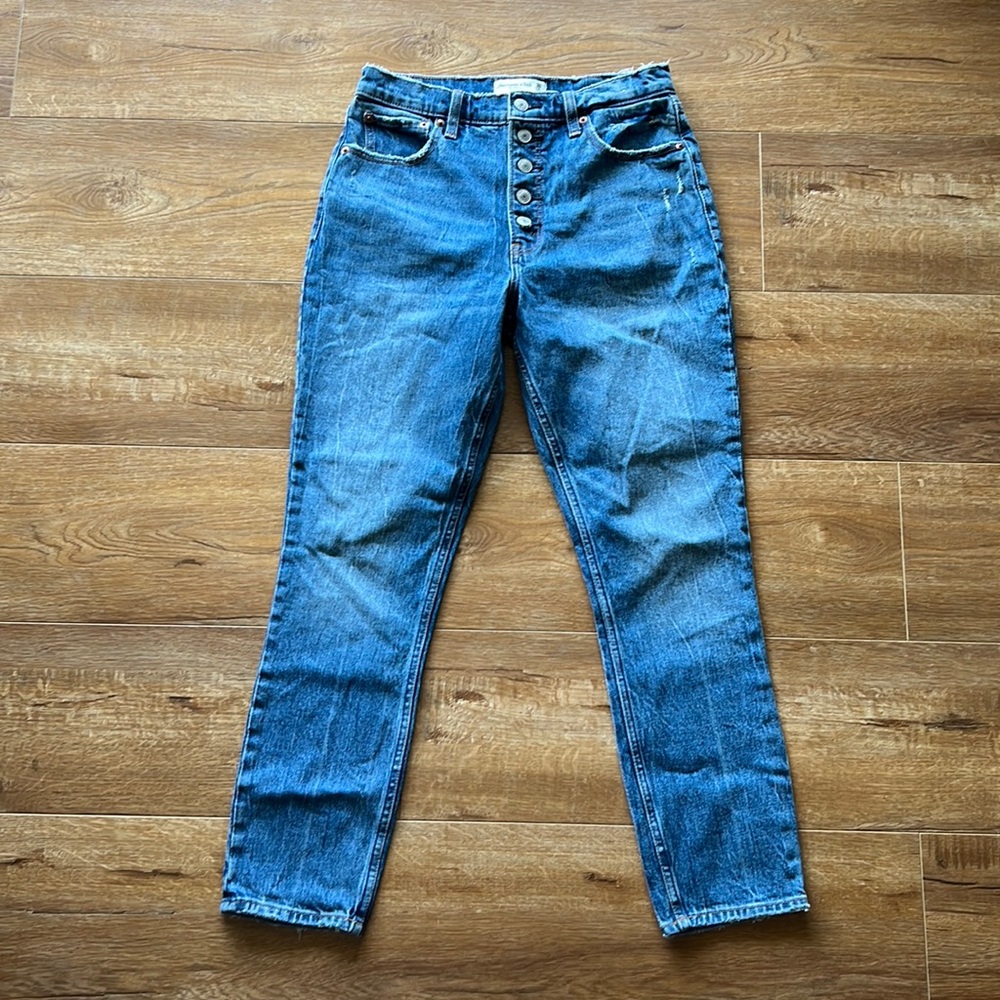 Abercrombie & Fitch The Skinny High Rise Sz 6r/28
